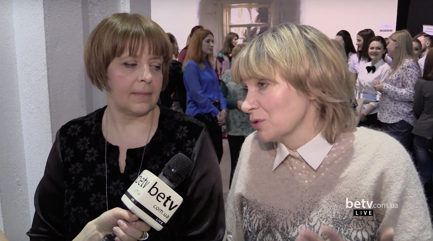 Татьяна Земскова и Алена Ворожбит . Interview for #FashionWeekTV
