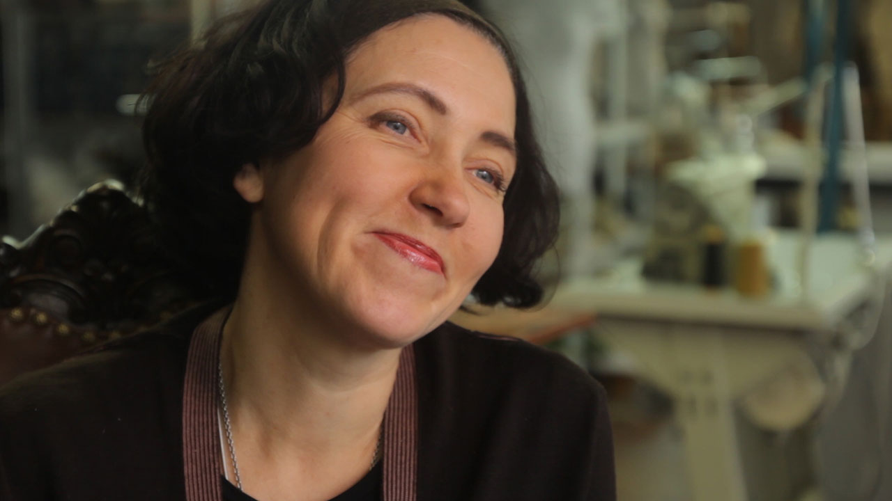 Victoria Gres. Interview for #FashionWeekTV