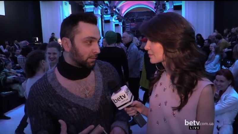 Андреас. Interview for #FashionWeekTV