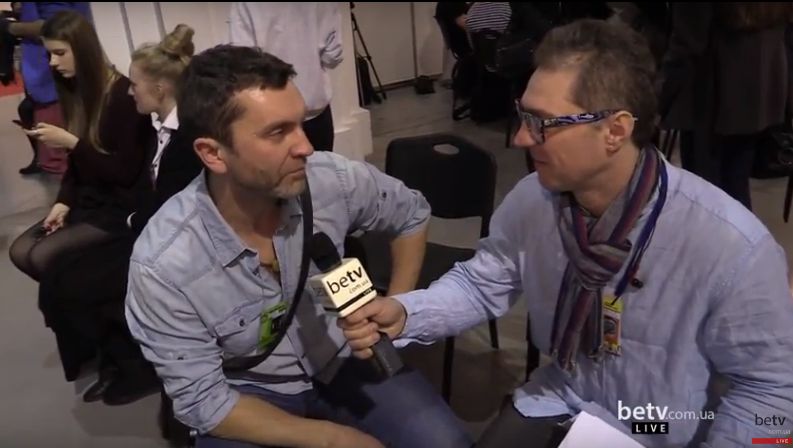 Сергей Бобак. Interview for #FashionWeekTV