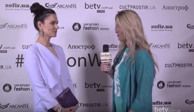 Маша Ефросинина. Interview for #FashionWeekTV