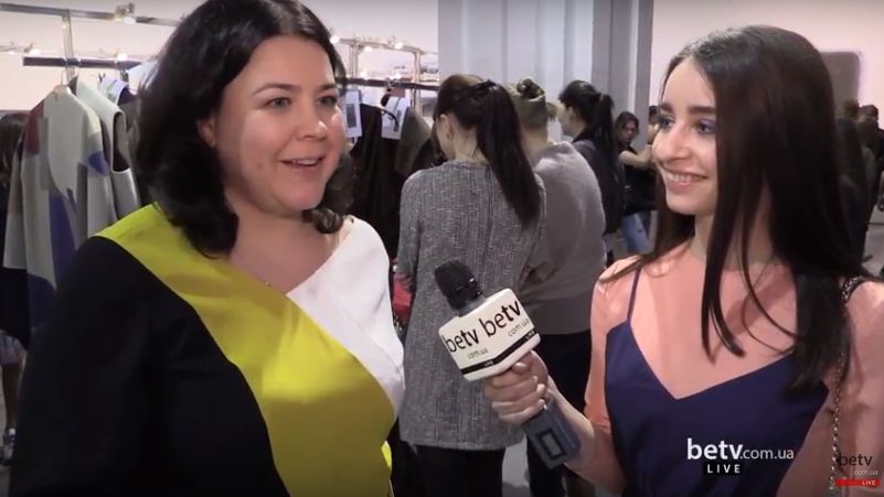 Елена Голец. Interview for #FashionWeekTV