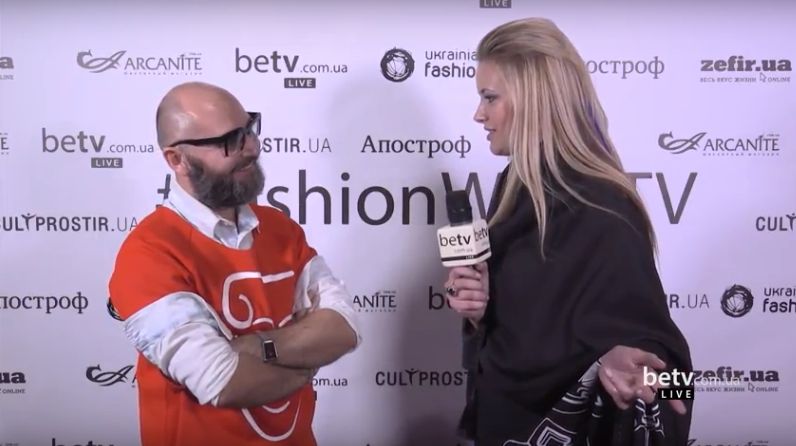 Серж Смолин. Interview for #FashionWeekTV