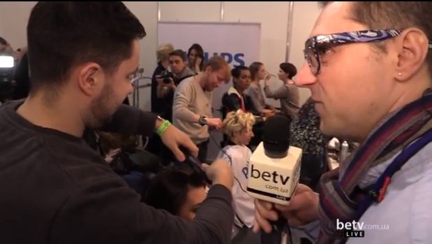 Backstage. День первый. Стилисты