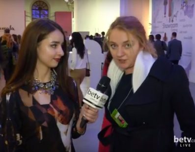 Катя Возианова.  Interview for #FashionWeekTV