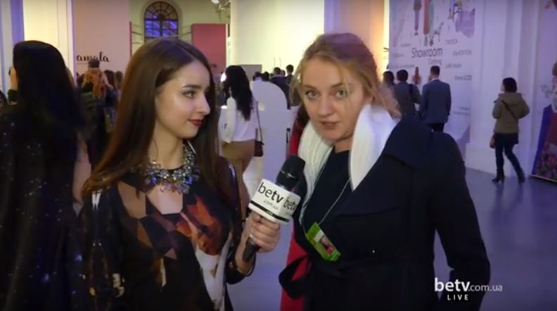Катя Возианова.  Interview for #FashionWeekTV