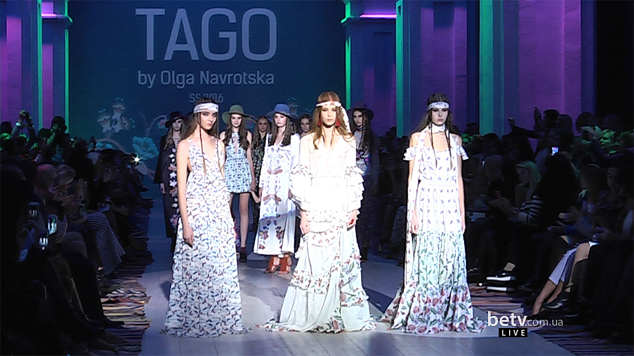 TAGO BY OLGA NAVROTSKA . Показ коллекции SS на 37 Ukrainian Fashion Week
