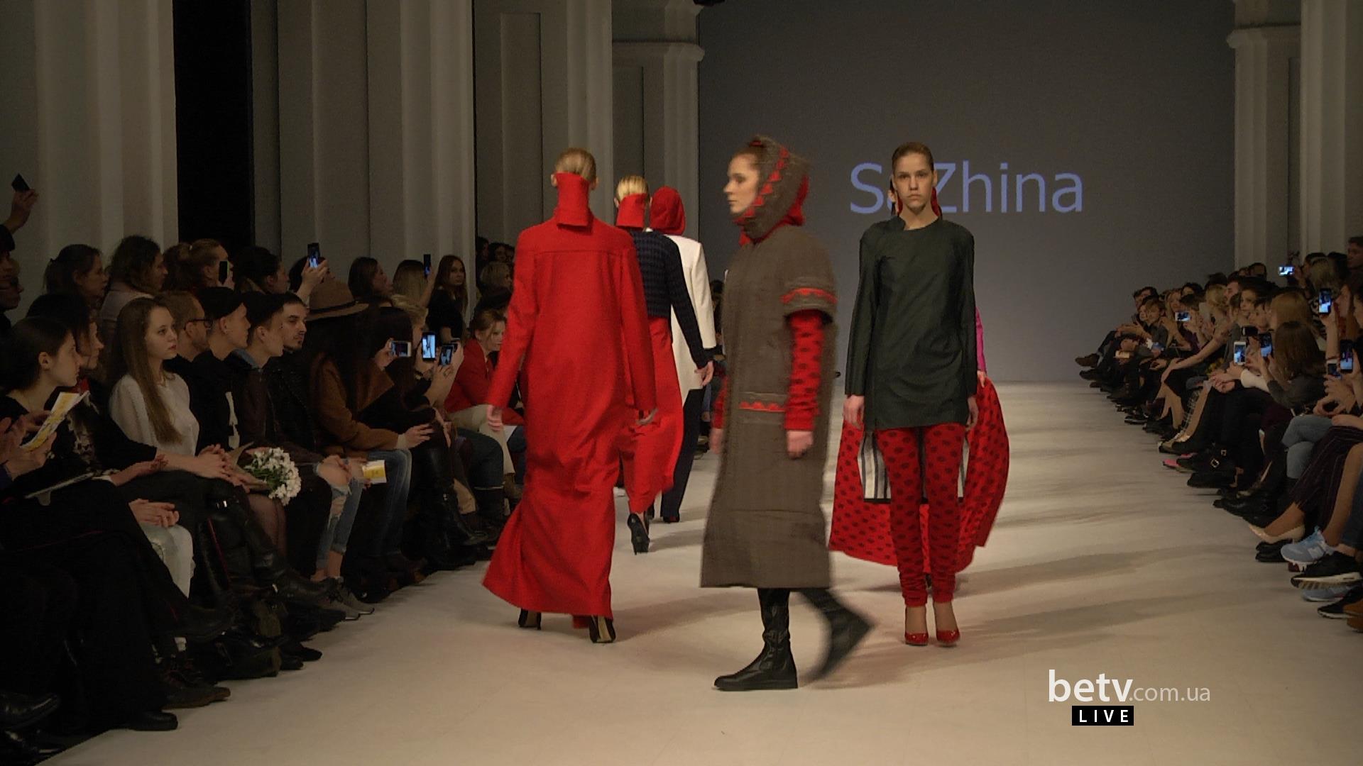 SaZhina. Показ коллекции AW2016-2017 на 38 Ukrainian Fashion Week. New Names