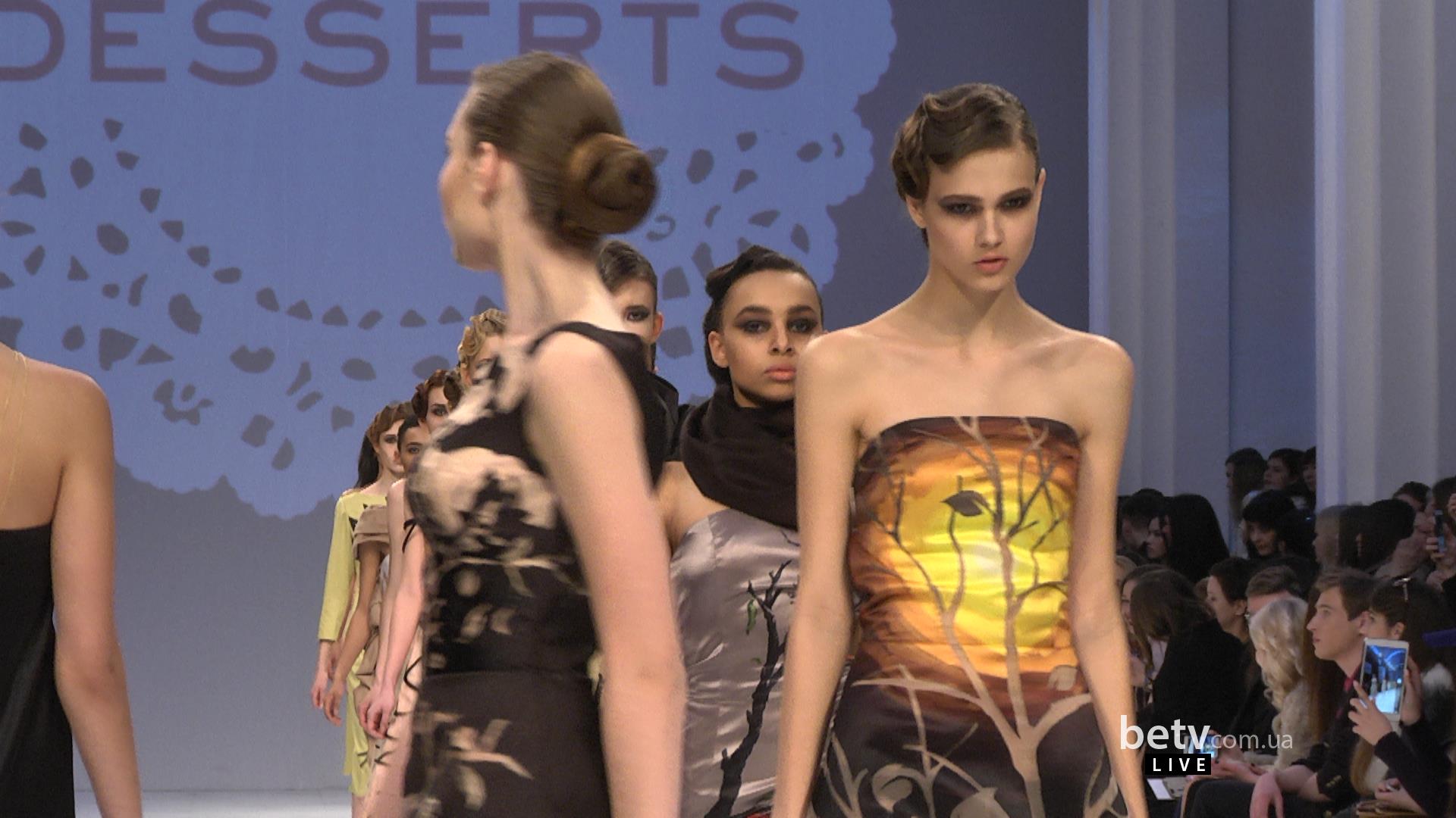 DESSERTS. Показ коллекции AW2016-2017 на 38 Ukrainian Fashion Week. Fresh Fashion