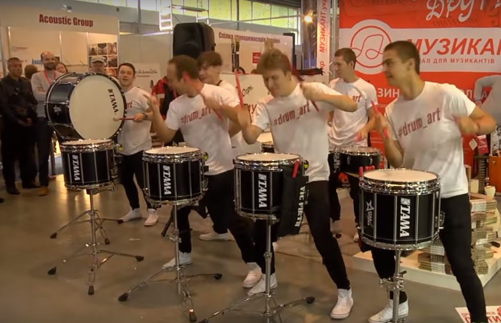 Drum Art. Барабанне шоу. Український музичний ярмарок