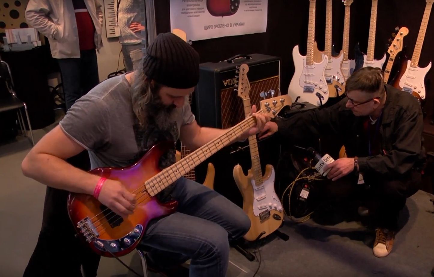 Woodstock Guitars про нові електрогітари. Український музичний ярмарок 2016