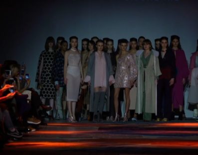 the COAT by Katya Silchenko. Показ коллекции AW 2017-18 на 40 Ukrainian Fashion Week