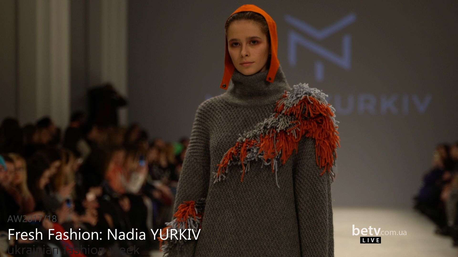 Nadia YURKIV. Показ коллекции AW 2017-18 на 40 Ukrainian Fashion Week. Fresh Fashion