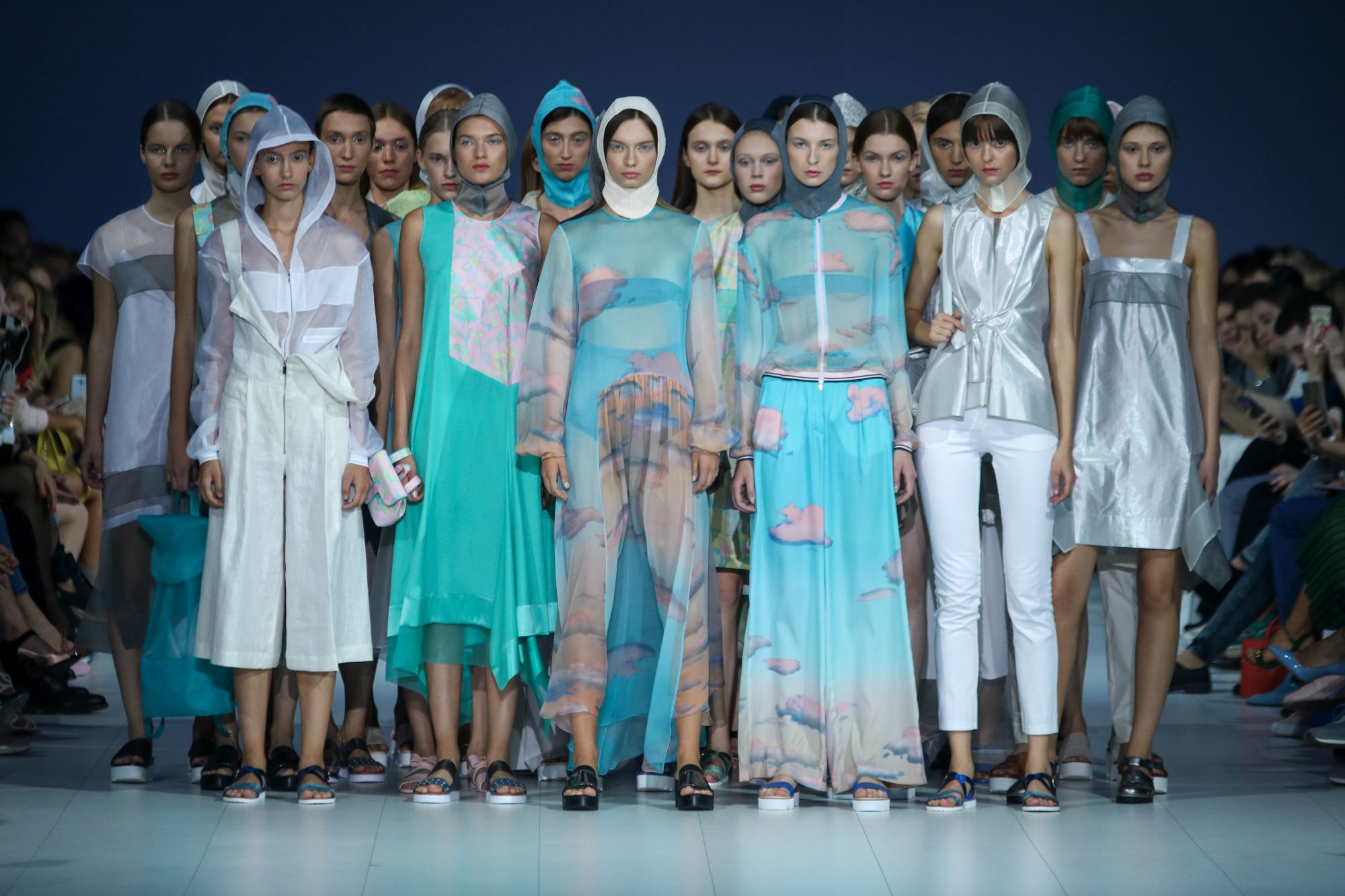 VOROZHBYT&ZEMSKOVA. Показ коллекции SS18 на 41 Ukrainian Fashion Week